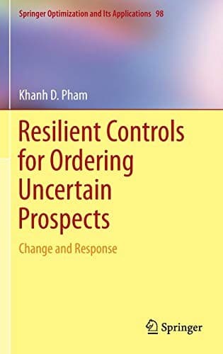 Tapa de Resilient Controls for Ordering Uncertain Prospects