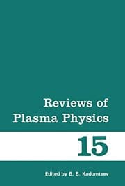 Tapa de Reviews of Plasma Physics