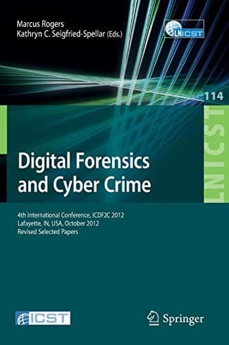 Tapa de Digital Forensics and Cyber Crime
