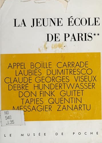 Tapa de La jeune école de Paris