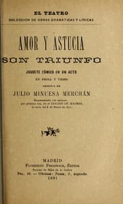 Tapa de Amor y astucia son triunfo