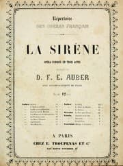 Tapa de La sirène