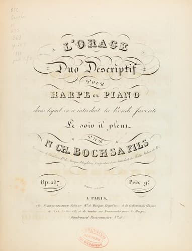 Tapa de L'orage