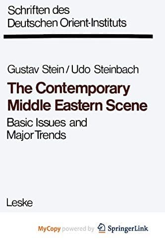 Tapa de The Contemporary Middle Eastern Scene