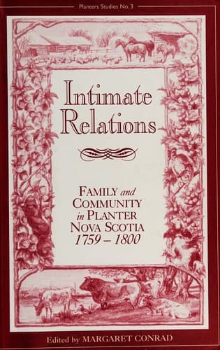 Tapa de Intimate relations