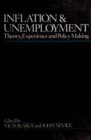 Tapa de Inflation and unemployment