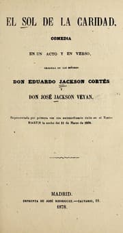 Tapa de El sol de la caridad