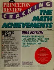 Tapa de PR SAT 2 MATH 1994