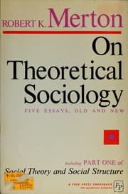 Tapa de On theoretical sociology