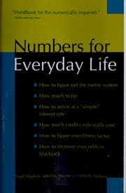 Tapa de Numbers for Everyday Life