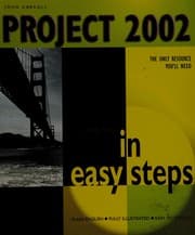 Tapa de Project 2002 in Easy Steps