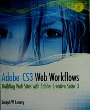 Tapa de Adobe CS3 web workflows