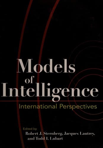 Tapa de Models of intelligence