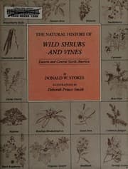 Tapa de The natural history of wild shrubs and vines