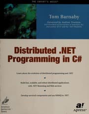 Tapa de Distributed .NET Programming in C£