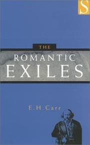 Tapa de The romantic exiles
