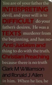 Tapa de Interpreting difficult texts