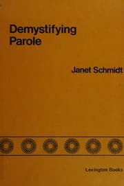 Tapa de Demystifying parole