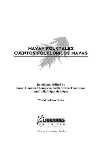Tapa de Mayan folktales =
