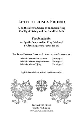 Tapa de Letter from a friend