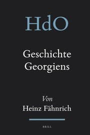 Tapa de Geschichte Georgiens / von Heinz Fähnrich