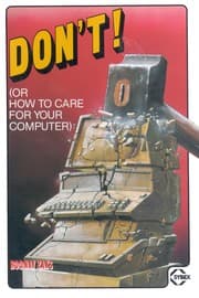 Tapa de Don't! or, how to care for your computer
