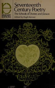 Tapa de Seventeenth century poetry