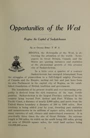 Tapa de Opportunities of the West