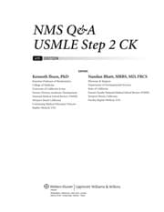 Tapa de NMS Q & A USMLE step 2 CK