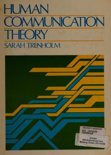 Tapa de Human communication theory