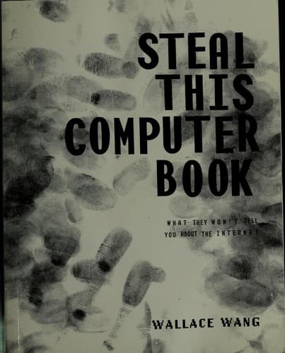 Tapa de Steal this computer book