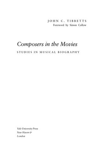 Tapa de Composers in the movies