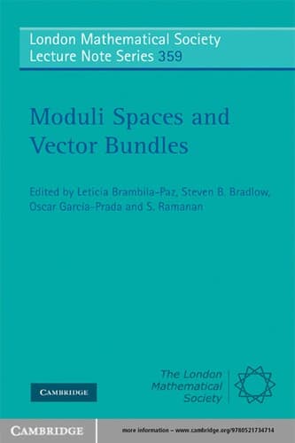 Tapa de Moduli spaces and vector bundles