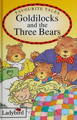 Tapa de Goldilocks and the three bears