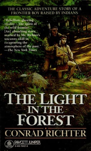 Tapa de The light in the forest