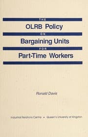 Tapa de The OLRB policy on bargaining units for part-time workers