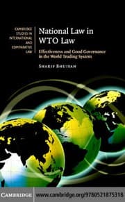 Tapa de National law in WTO law
