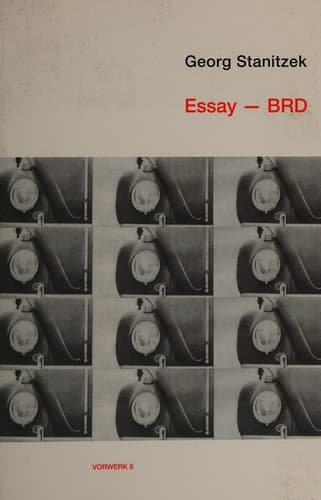 Tapa de Essay-BRD