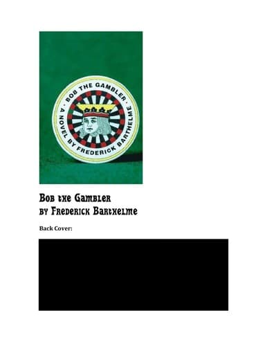 Tapa de Bob the gambler