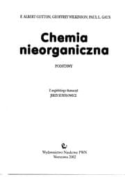 Tapa de Chemia nieorganiczna