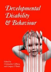 Tapa de Developmental disability and behaviour