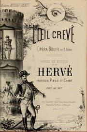 Tapa de L'oeil creve, opera bouffe en 3 actes