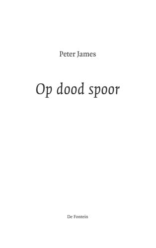 Tapa de Op dood spoor