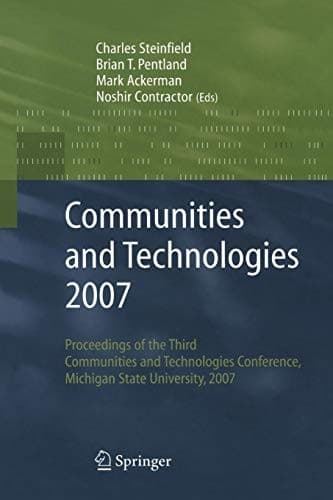 Tapa de Communities and Technologies 2007