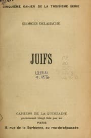 Tapa de Cahiers de la quinzaine