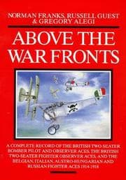 Tapa de Above the war fronts