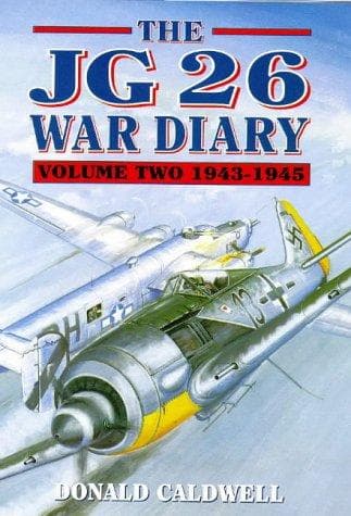 Tapa de JG26 WAR DIARY VOLUME TWO