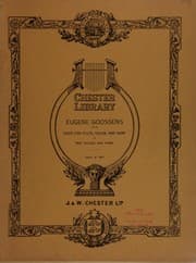 Tapa de Suite for flute, violin and harp, or two violins and piano = Suite pour flute, violon et harpe, ou deux violons et piano, op. 6