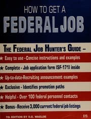 Tapa de How to get a federal job