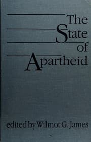 Tapa de The State of apartheid